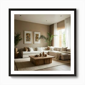 Modern Living Room 140 Art Print