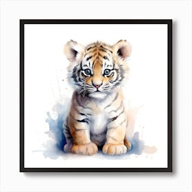 Tiger Cub  Art Print