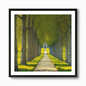 Allee At Schloss Kammer, Gustav Klimt 19 Art Print