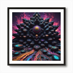 Psychedelic Art 3 Art Print