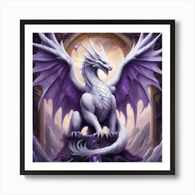 Queen of the Dragons Art Print