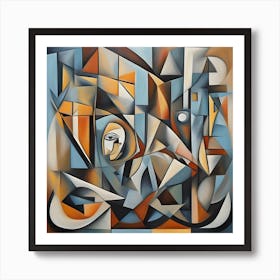 Abstract Painting 19 Art Print