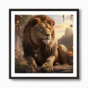 Lion King 1 Art Print