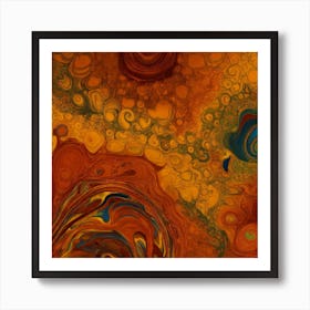 Abstract Painting 12 Art Print