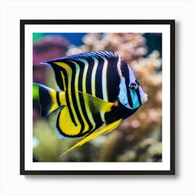 Angelfish Art Print