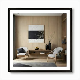 Modern Living Room 90 Art Print