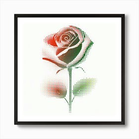 Red Rose 3 Art Print