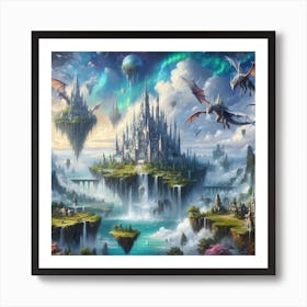 Fantasy Landscape 2 Art Print