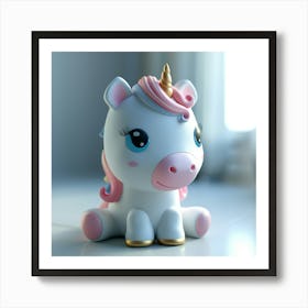 Unicorn Night Light Art Print