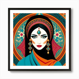 Exotic Beauty Artwork 219 Art Print