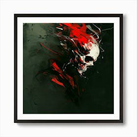 Skull Art Art Print