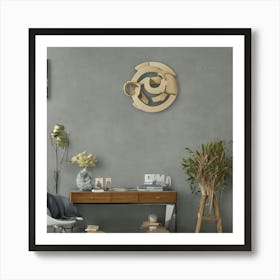 Modern Living Room 2 Art Print