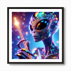 Alien 8 Art Print