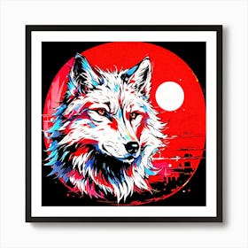 Wolf artwork Poster