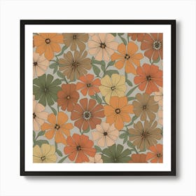 Floral Pattern Art Print