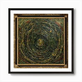 Spiral Painting Art Print