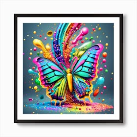 Colorful Butterfly 2 Art Print