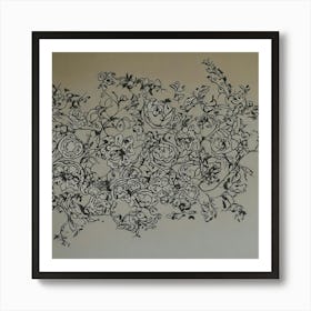 Floral Wall Art 2 Art Print