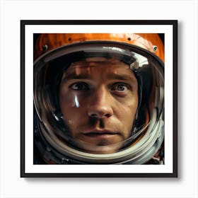 Man In Space Art Print
