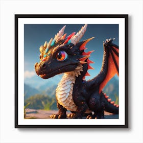 Dragon Art Print