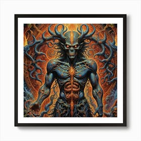 Demons And Demons 1 Art Print