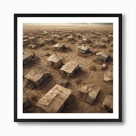 Deserted Village 6 Art Print