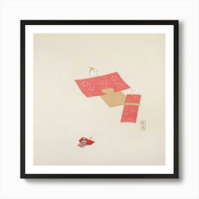 Kimono Stock Videos & Royalty-Free Footage Art Print