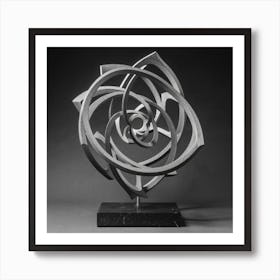 Spiral Sculpture 15 Art Print