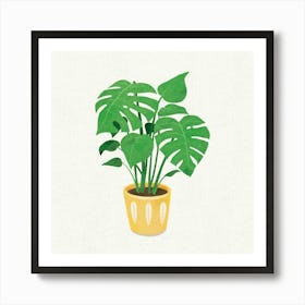 Monstera Art Print