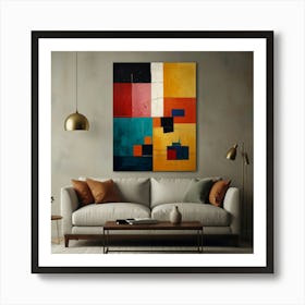 Abstract Painting 23 Art Print