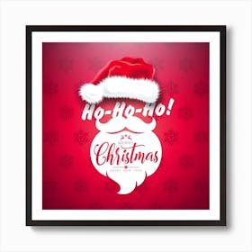 Christmas Santa Claus Art Print