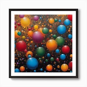 bubblelicious 4 Art Print