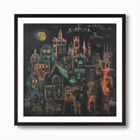 'The Ghost Town' Art Print