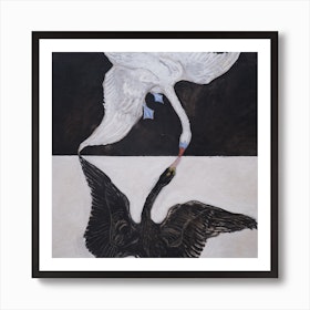 Group IX:Suw, The Swan, No 1, Hilma Af Klint Art Print