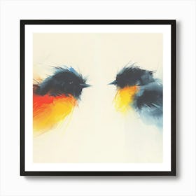 Birds In Flight 1 Art Print