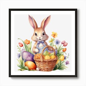 Basketful Of Eggs (6) Art Print