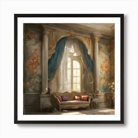 Room In A Castle 2 Art Print