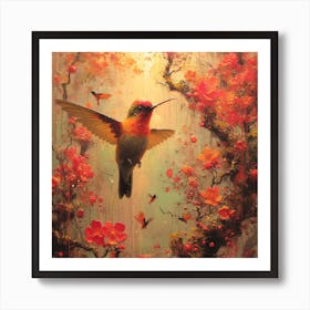 Hummingbird Art Print