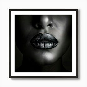 Firefly Bold And Mysterious Sealed Black Lips Of Silence 44658 (2) Art Print