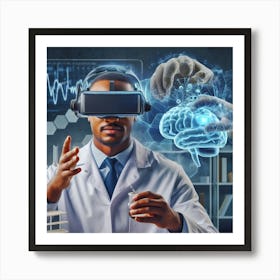 Vr Headsets 3 Art Print