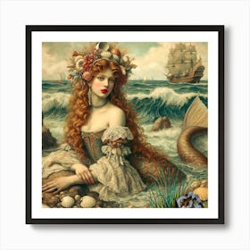 Mermaid 2 Art Print