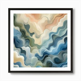 Abstract Painting 76 Art Print