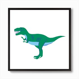 T Rex Art Print