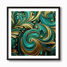 Abstract Background 5 Art Print