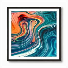 Abstract - Abstract Stock Videos & Royalty-Free Footage 3 Art Print