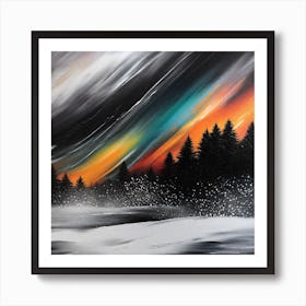 Aurora Bore 4 Art Print