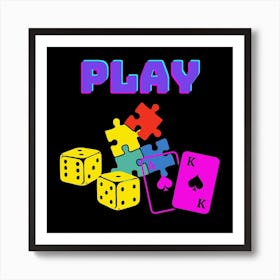 Play Logo Art Print