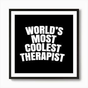 Therapist Art Print
