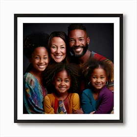 Family Inclusive Diversity Love Equality Support Unity Parenting Acceptance Pride Nurturin (4) Art Print