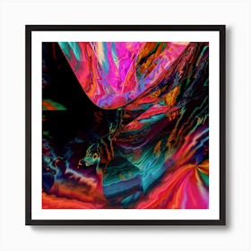 Meteor Strike Art Print